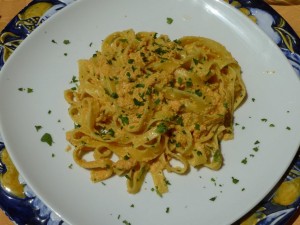 Tagliatelle con uova di Carpa regina
