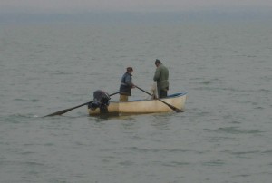 Vittoriano et Edoardo en action à l'aube