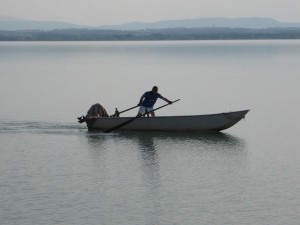 Position traditionnelle des rames