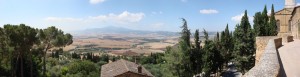 De Pienza, uue panoramique exceptionnelle sur le Val d'Orcia