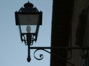 Lampione della via Guglielmi