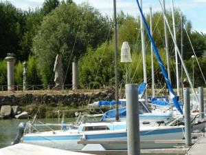 Déjà 90 postes d'amarrage, pour aboutir ultérieurement à 130 postes...