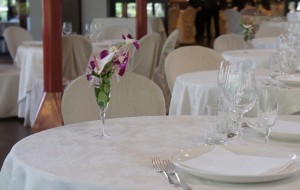 Une des salles du restaurant...