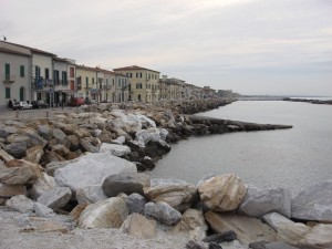 La Marina di Pisa ( FEVRIER 2010 ! ).