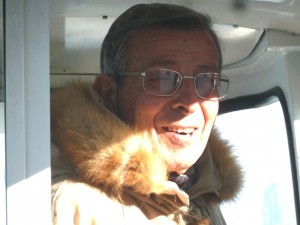 Rolando chiacchierando sul "Grifone"...