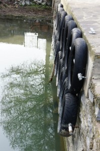 Notre darsena privée, le 5/04/2012