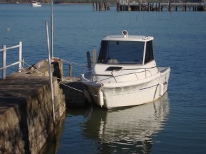 Notre darsena privée, le 9/04/2010