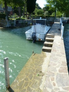 Notre darsena privée, le 9/05/2011