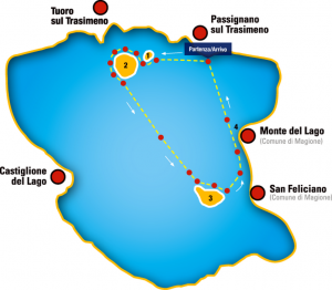 Il percorso della Trasiremando.