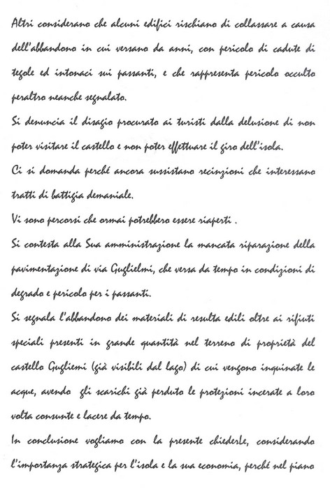 La petizione, pagina 3