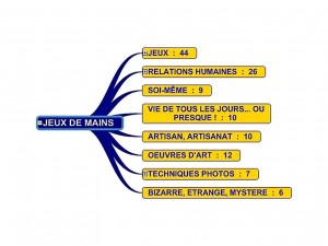 Tableau des grands thèmes retenus.