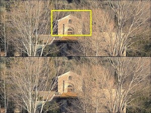 Belle visibilité de la chiesa di San Salvatore en hiver.