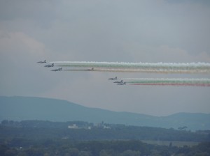 En direction de Castiglione del Lago...