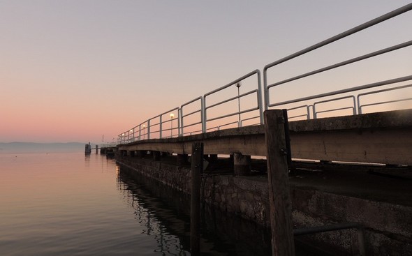 Pontile de Tuoro-Navaccia également au crépuscule - 16/12/2013, 17:52.