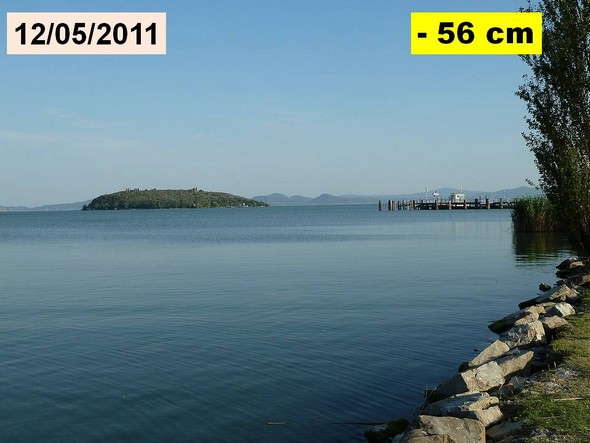 Mai 2011, la digue a été renforcée une première fois.