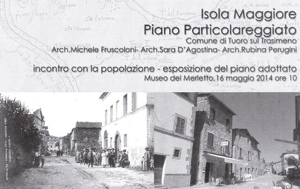 L'avviso dell'incontro.