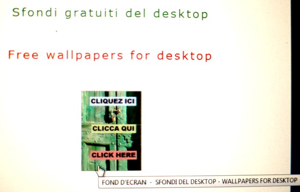 Page surlaquelle vous venez d'aboutir et où il ne vous reste plus qu'à cliquer sur la PORTE VERTE !