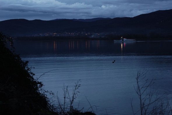 L'ultimo traghetto della giornata...