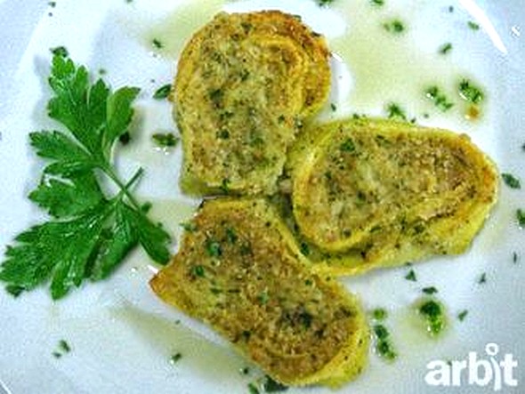 Les rondelles de poisson, selon la rectte de la nonna Annita.@ Arbit associazione.