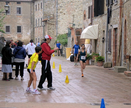 Gli ultimi metri prima di raggiungere il traguardo.