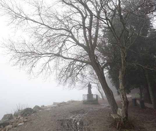 Arrivée à l'esplanade de Saint François.
