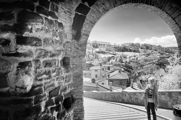 Arc d'une des portes d'entrée