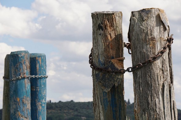 Vue rapprochée d'une telle desctruction.
