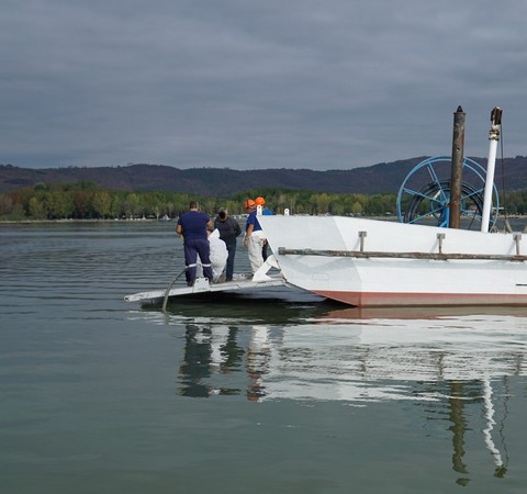 L'équipe en pleine action !